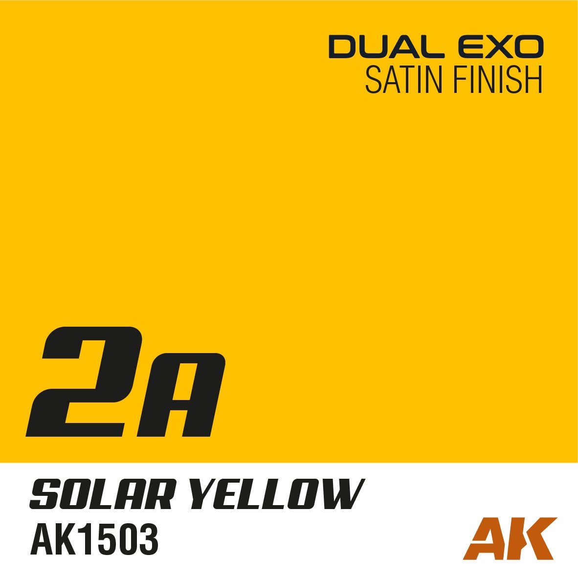 AK Interactive AK1503 DUAL EXO 2A – SOLAR YELLOW 60ML – image 2