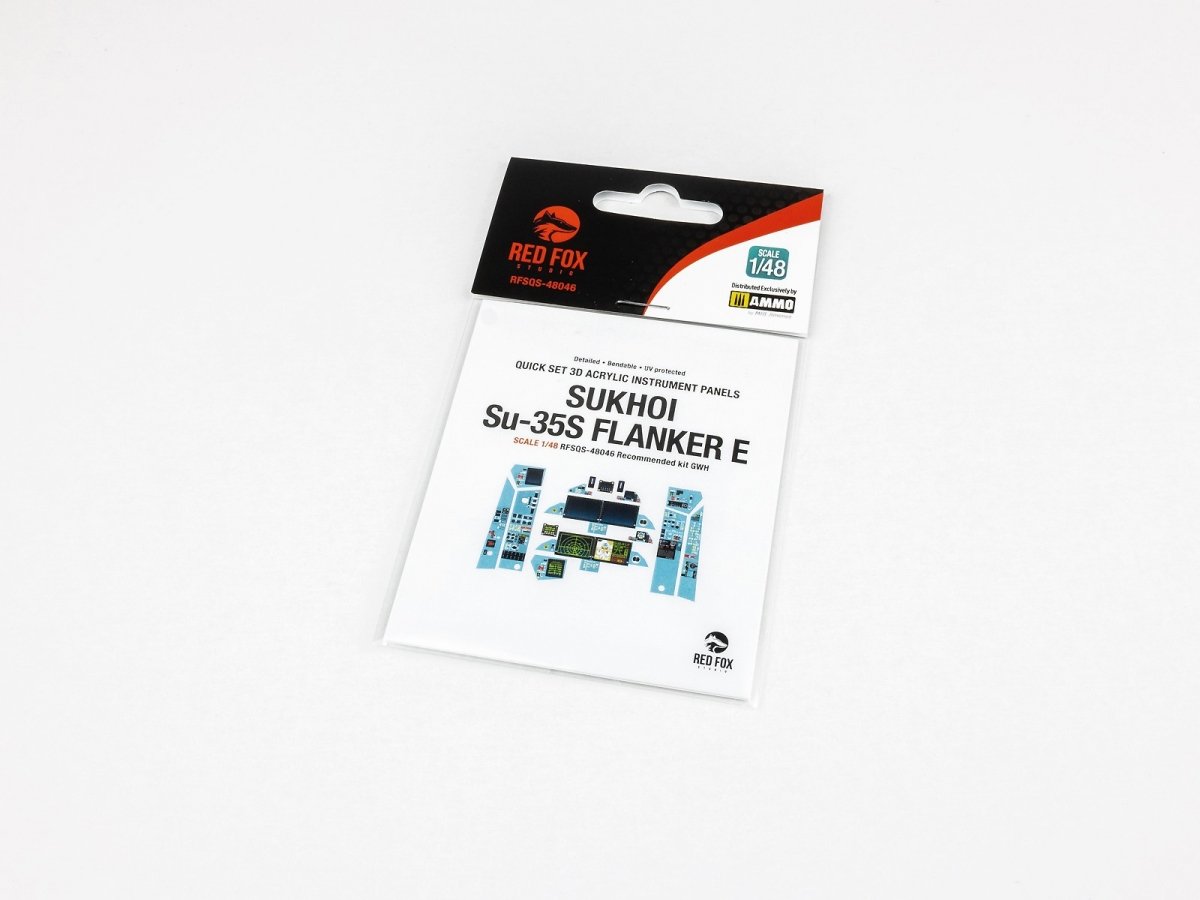 Red Fox Studio QS-48046 Sukhoi Su-35S Flanker E GWH 1/48 – immagine 2