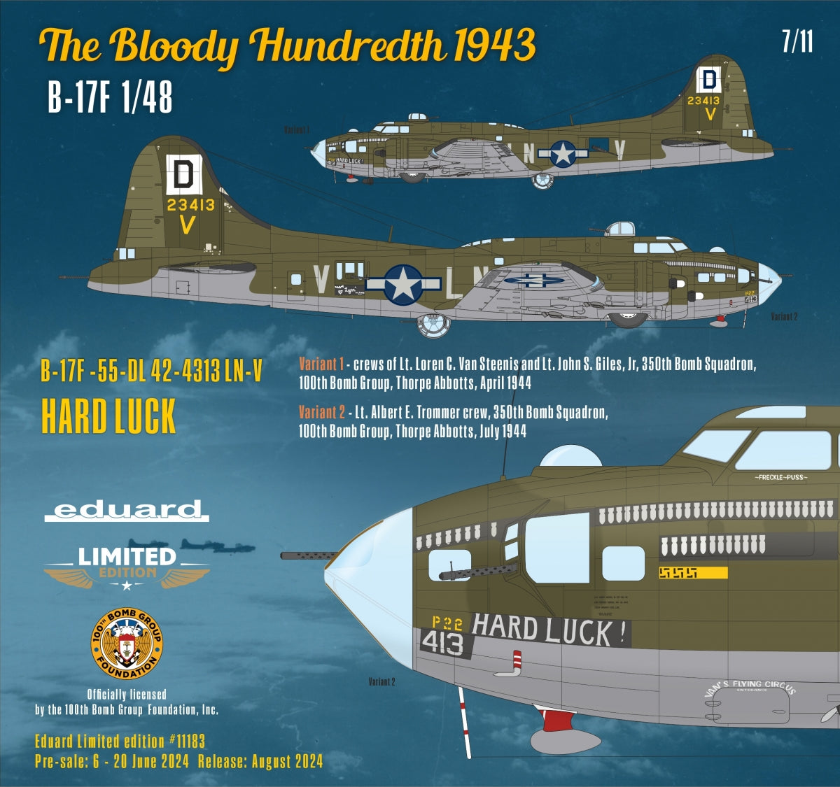 Eduard 11183 The BLOODY HUNDREDTH 1943 1/48 – Bild 13