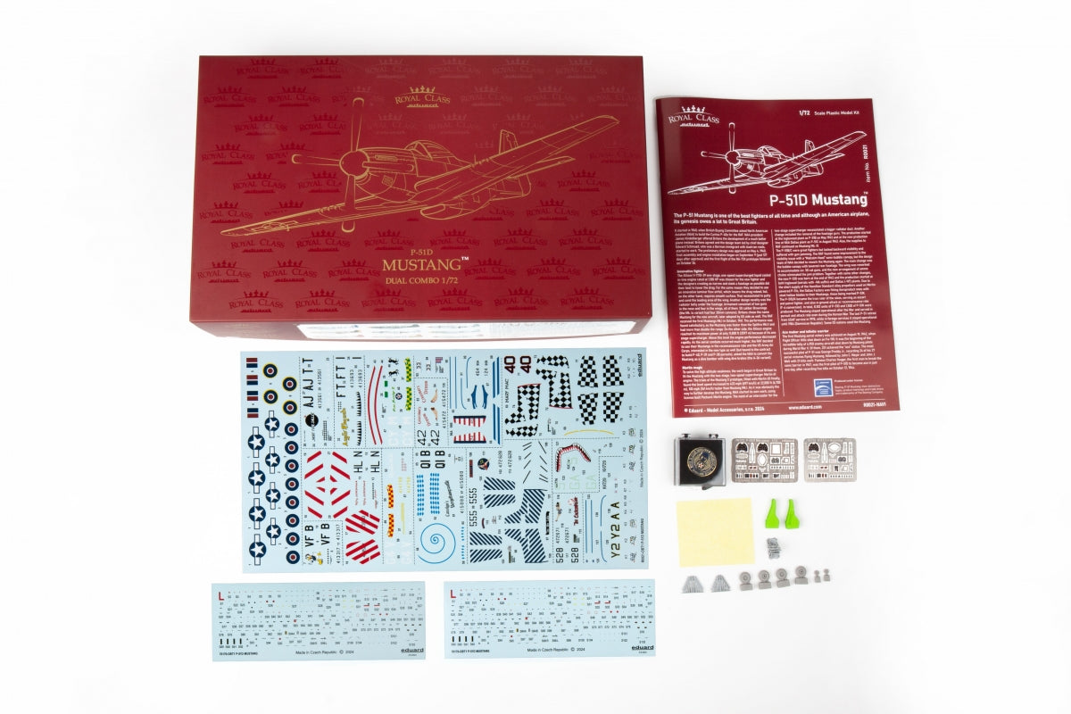 Eduard R0021 P-51D MUSTANG DOUBLE COMBO 1/72 – image 3
