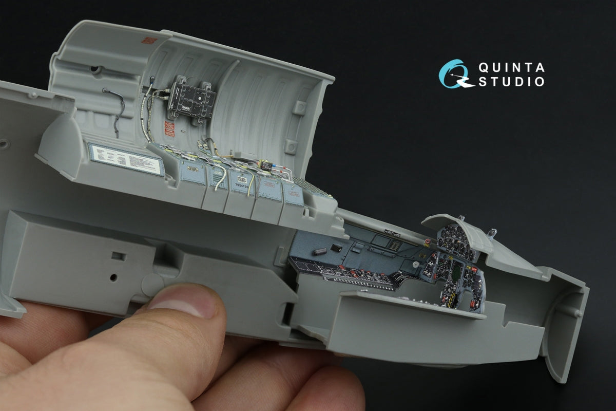 Quinta Studio QD32246 F-104A 3D-Printed &amp;amp; colored Interior on decal paper (Italeri) 1/32 – image 10