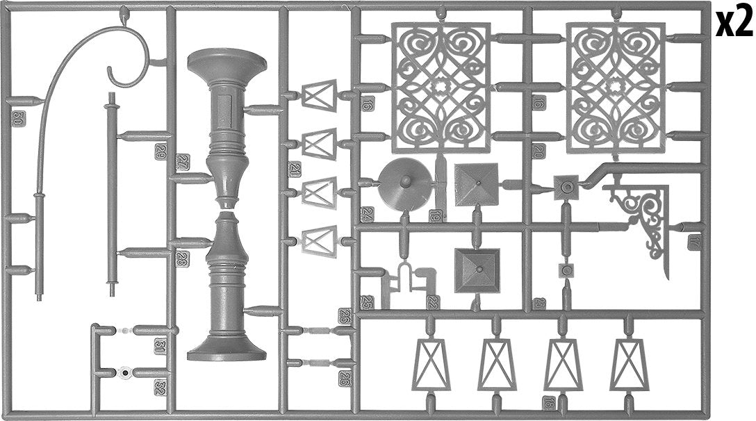 MiniArt 35585 ACCESSORIES FOR BUILDINGS 1/35 – immagine 4
