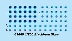 Trumpeter 03469 Blackburn Skua 1/700