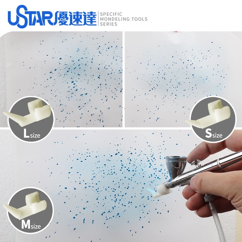 U-Star UA-90921 Splash Effect cover for Airbrush – immagine 2