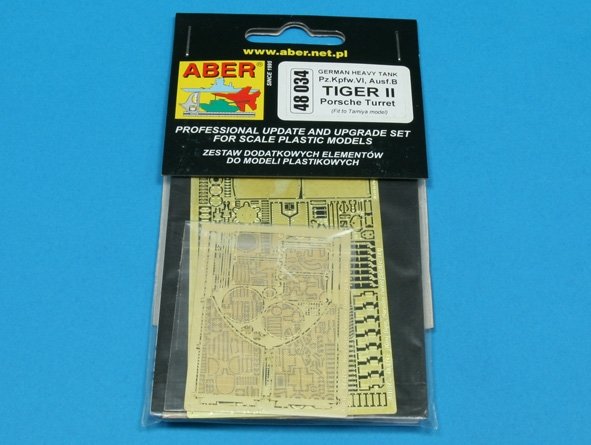 Aber 48034 Pz.Kpfw.VI, Ausf.B TIGER II z wieżą Porsche Tamiya 1/48 – Bild 3