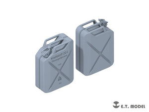 E.T. Model P72-001 WWII German 20L JERRY CANS SET ( 3D Print ) 1/72 – imagen 3