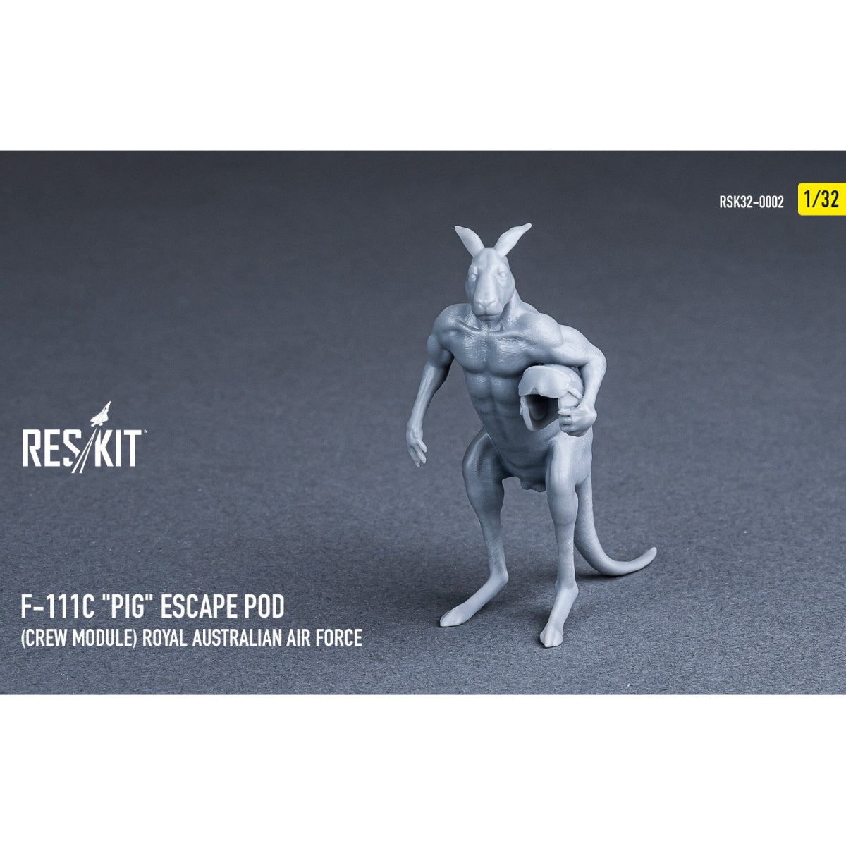RESKIT RSK32-0002 F-111С "Pig" Escape Pod (Crew Module) Royal Australian Air Force - resin model kit 1/32