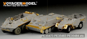 Maquette Voyager PE35484 BTR-40 APC russe moderne pour TRUMPETER 05517 1/35 – image 11