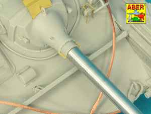 Aber 35L-367 85 mm D-70 Barrel without Muzzle Brake for Soviet Self-Propelled Gun ASU-85 1/35 – zdjęcie 7