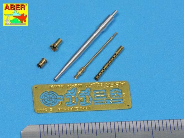 Aber 35L-106N Barrels set KwK.30 &amp;amp; MG 34 for Pz.Kpfw. II, Ausf. A-F 1/35 – immagine 2