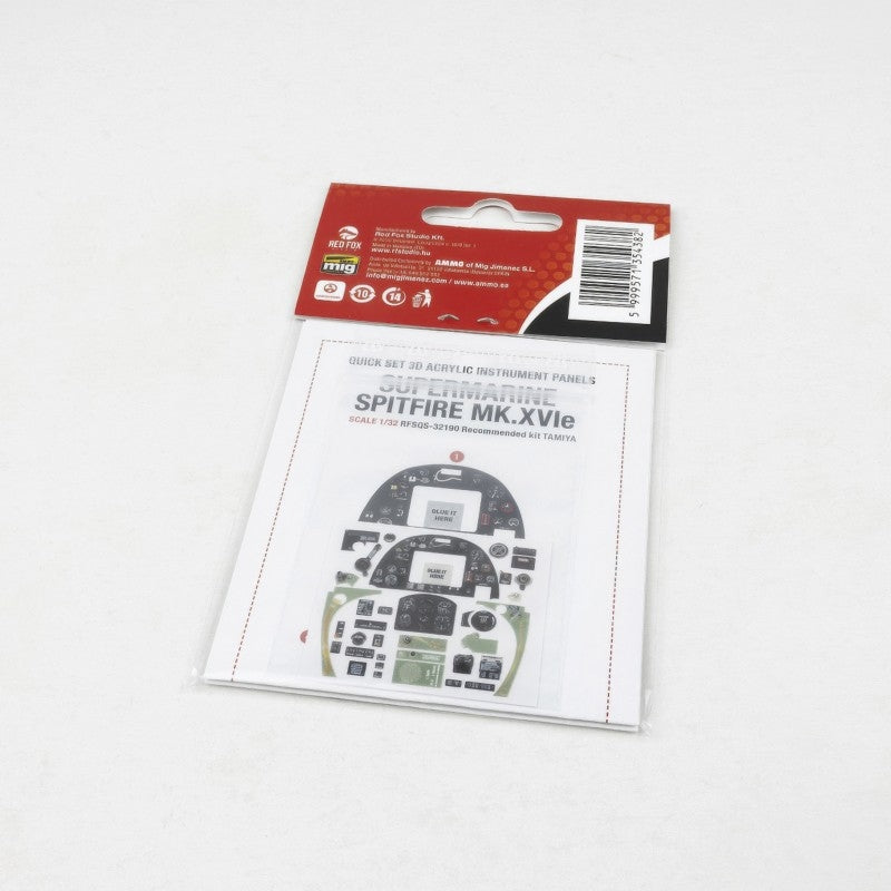 Red Fox Studio QS-32190 Spitfire Mk.XVIe for Tamiya kit 1/32
