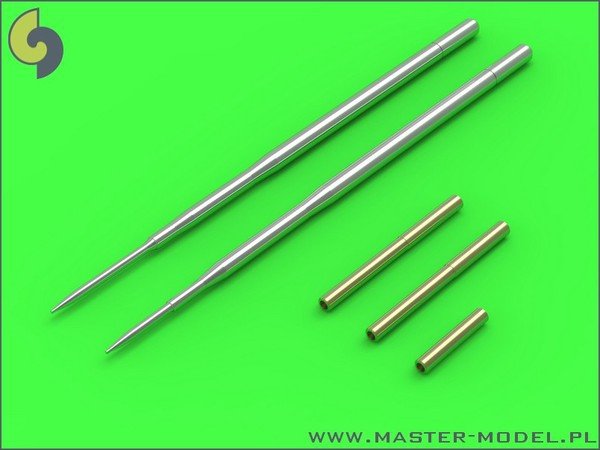 Master AM-32-070 MiG-17PF (Fresco D) - 23mm gun barrels set &amp;amp; Pitot Tubes 1/32