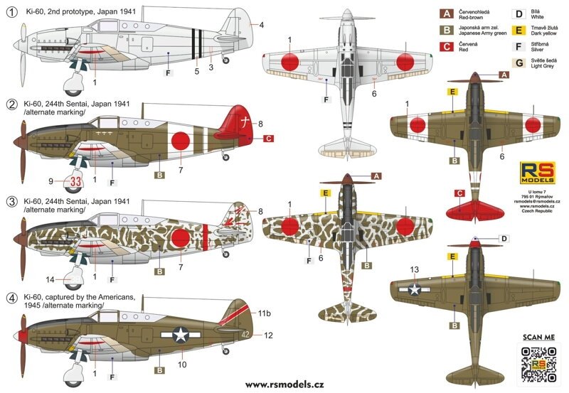 RS Models 92282 Ki-60 1/72 – Bild 2