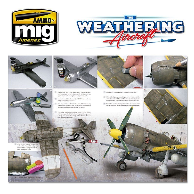 AMMO of Mig Jimenez 5202 TWA Issue 2 CHIPPING (ENGLISH) – zdjęcie 5