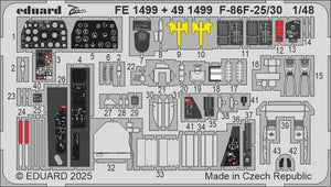 Eduard 491499 F-86F-25/30 AIrfix 1/48 – immagine 2