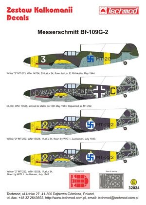 Techmod 32024 - Messerschmitt Bf 109G-2 1/32 – immagine 2