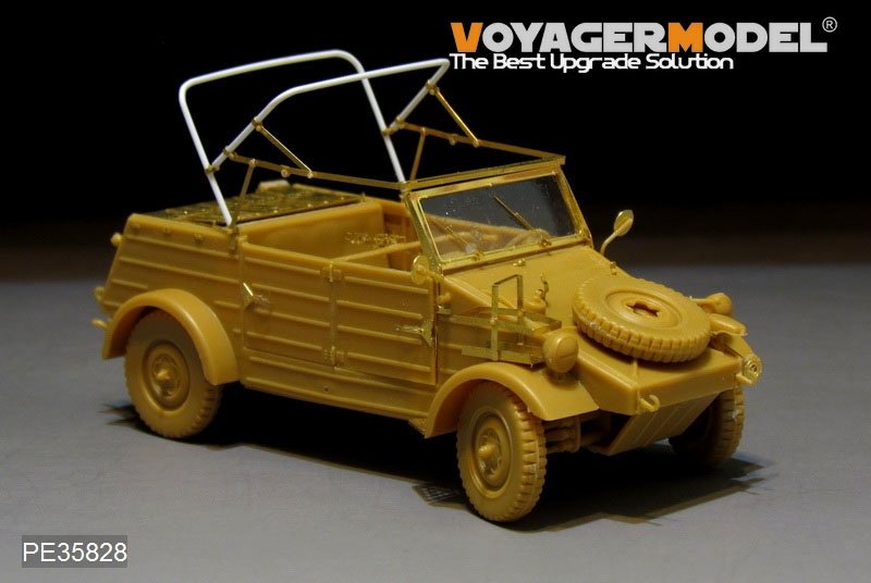 Voyager Model PE35828 WWII German Kubelwagen Type 82（For HERO 35002） 1/35 – Bild 3