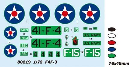 Hobby Boss 80219 F4F-3 &amp;quot;Wildcat&amp;quot; 1/72 – immagine 2