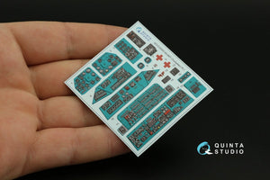 Quinta Studio QDS-35065 Mi-8MT 3D-Printed &amp;amp; coloured Interior on decal paper (Trumpeter) (Small version) 1/35 – immagine 6