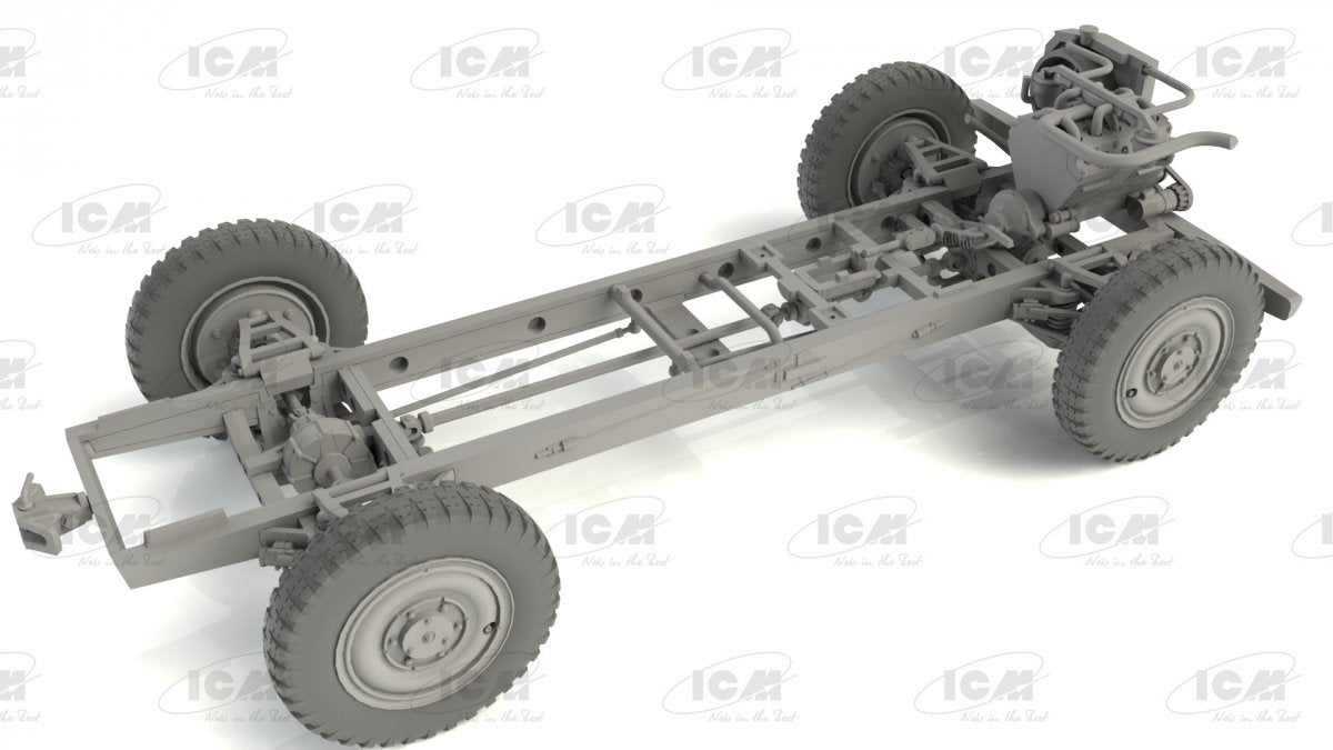 ICM 35110 Sd.Kfz. 247 Ausf.B, German Command Armoured Vehicle 1/35 – imagen 7