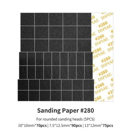 DSPIAE MSP-ES02 Sanding Paper 280 Grit / Papier ścierny o gradacji 280