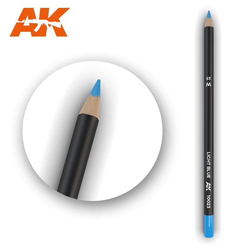 AK Interactive AK10023 Watercolor Pencil LIGHT BLUE