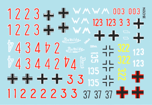 Star Decals 35-C1214 German tanks in Norway &amp;amp; Finland # II 1/35 – zdjęcie 2