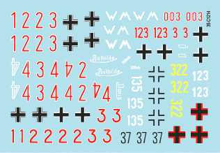 Star Decals 35-C1214 German tanks in Norway &amp;amp; Finland # II 1/35 – zdjęcie 2