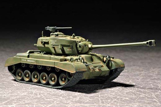 Trumpeter 07299 US M26E2 Pershing Heavy Tank 1/72