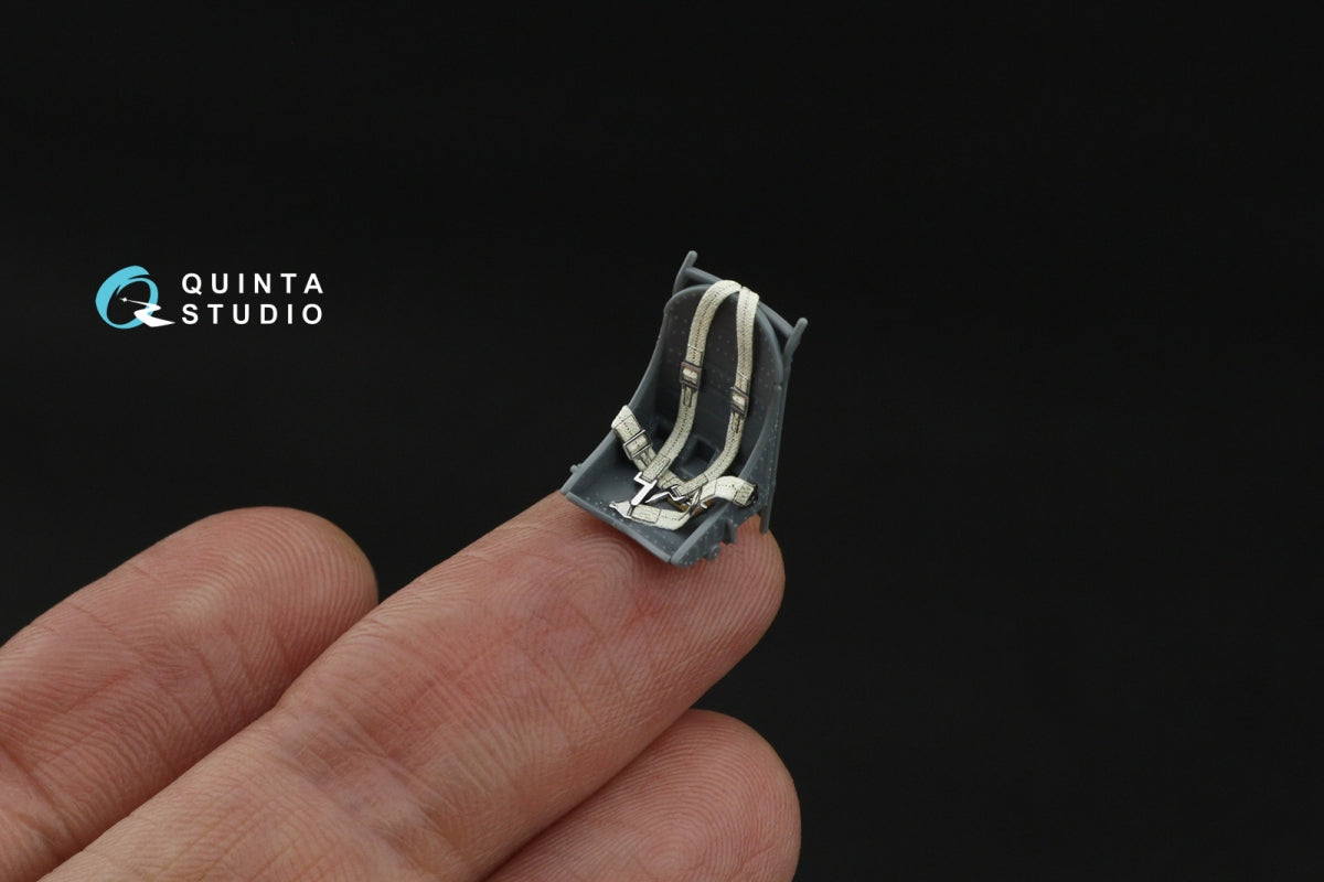 Quinta Studio QR+48089 WWII US seat belts (with metal buckles) (All kits) 1/48 – immagine 6