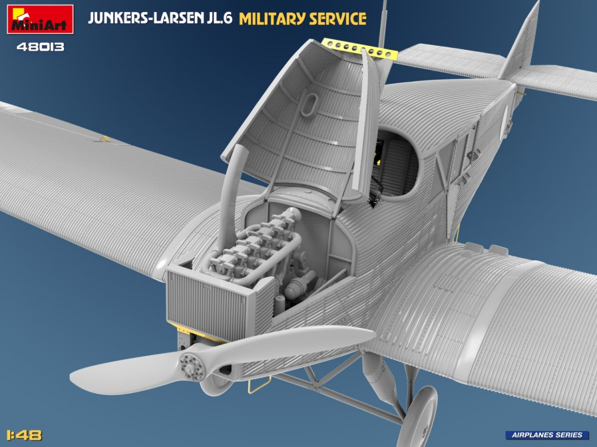 MiniArt 48013 Junkers-Larsen JL.6 1/48 – zdjęcie 13