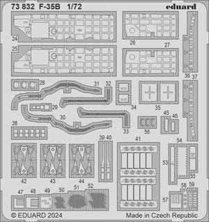 Kit de détails Eduard BIG72184 pour F-35B Tamiya au 1/72 – image 5