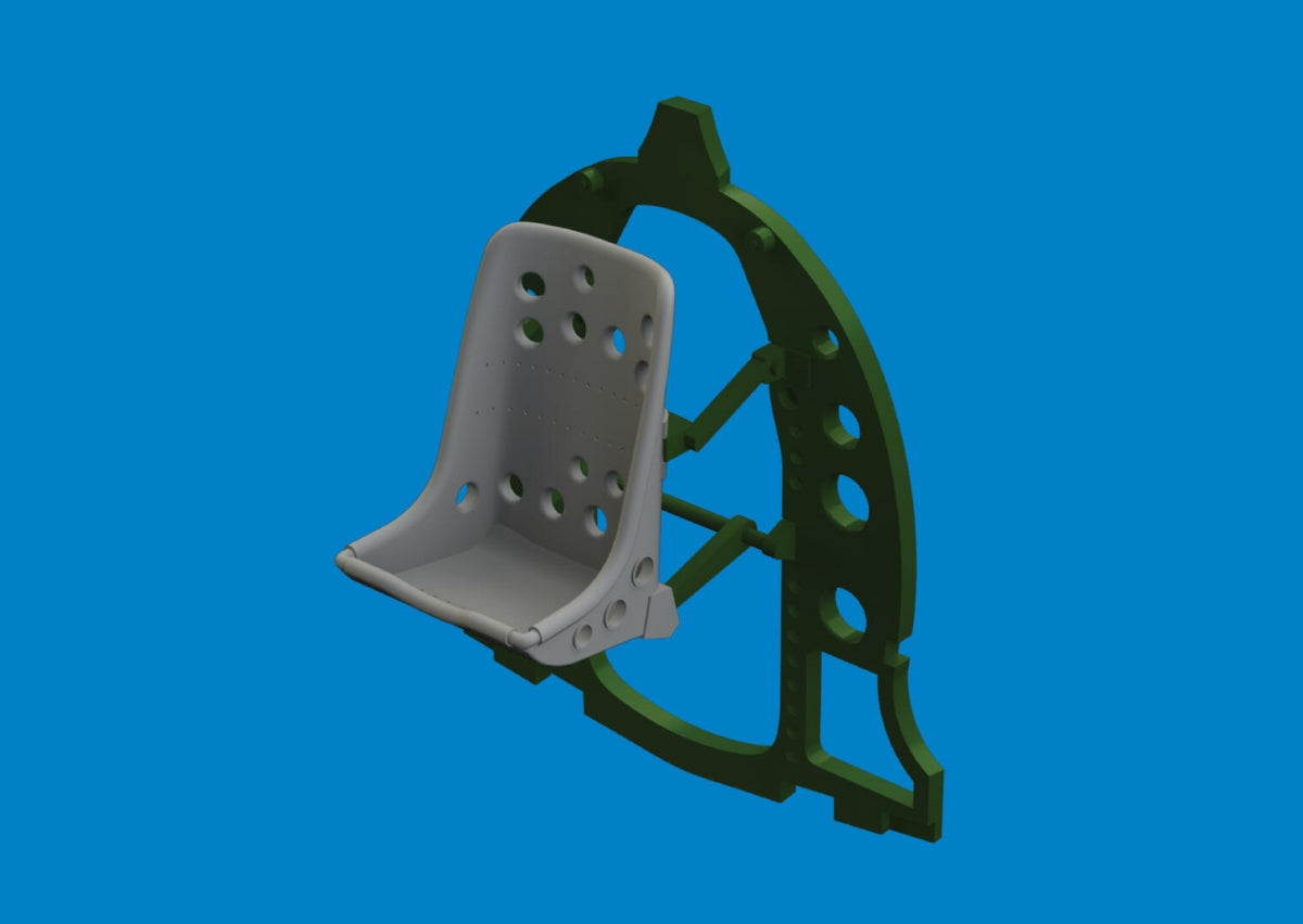 Eduard 6481094 A6M5 seat PRINT EDUARD 1/48 – immagine 3