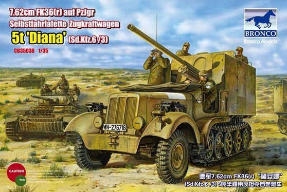 Bronco CB35038 Sd.Kfz.6 (5t) Diana 1/35