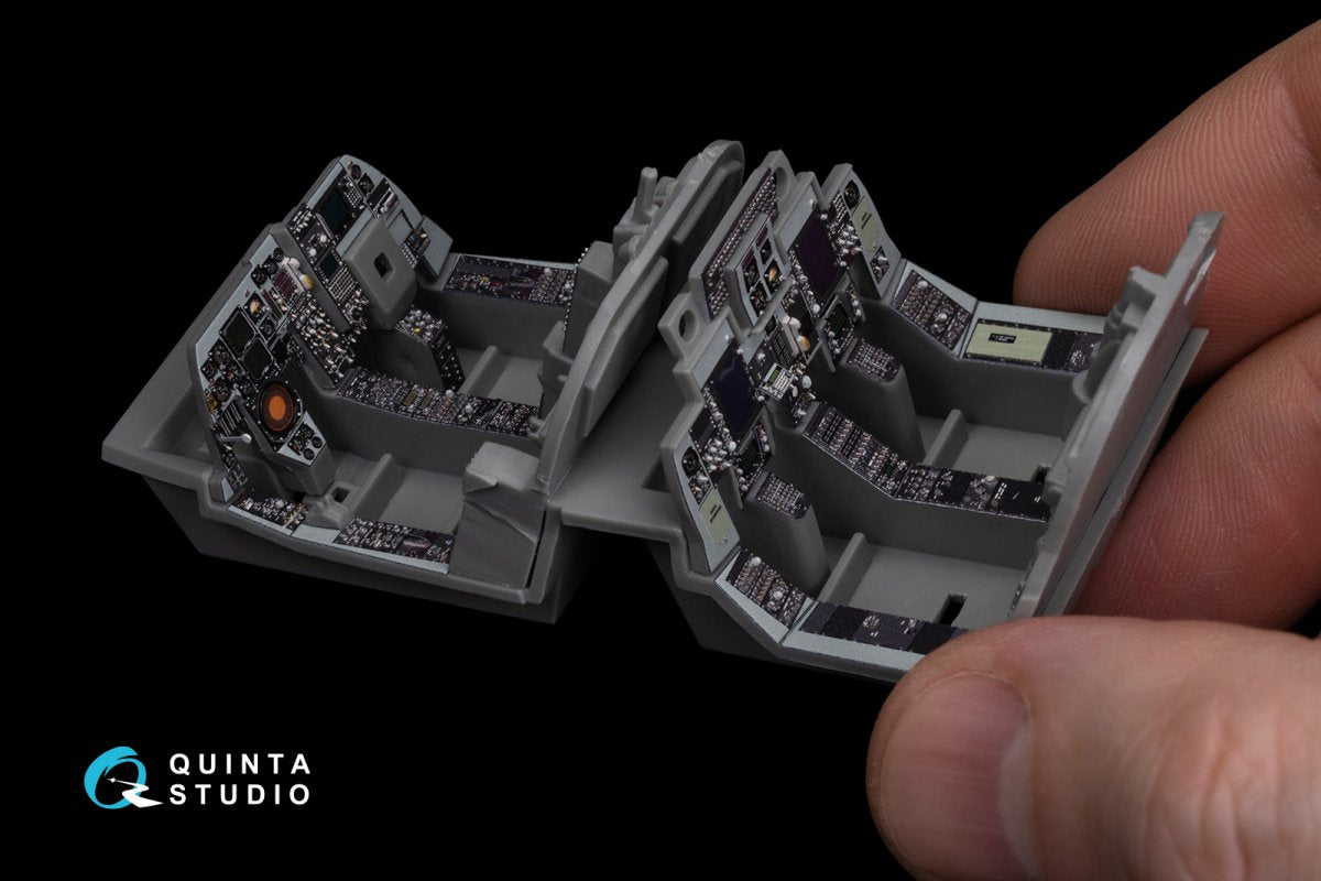 Quinta Studio QD48270 EA-6B Prowler (ICAP II) 3D-Printed &amp;amp; coloured Interior on decal paper (Kinetic) 1/48 – Bild 14