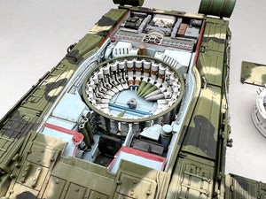 Amusing Hobby 35A060 Russian Main Battle Tank T-80U - Full interior kit 1/35 – immagine 5