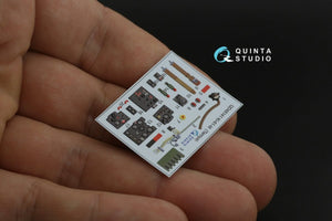 Quinta Studio QD48141 Ki-61-Id 3D-Printed &amp;amp; coloured Interior on decal paper (Tamiya) 1/48 – zdjęcie 7