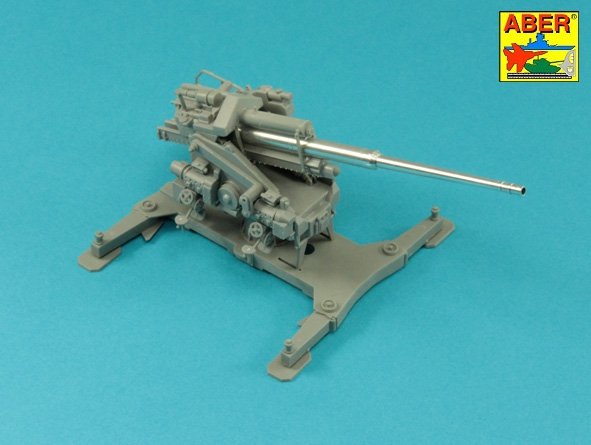 Aber 72L-73 Lufa 128mm do niemieckiego działa przeciw lotniczego Flak 40 1/72 – Bild 4