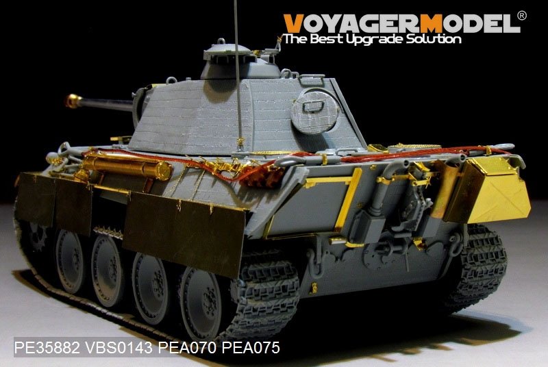 Maquette Voyager PE35882WWII Panther G allemand, version initiale, pour DRAGON 1/35 – image 9