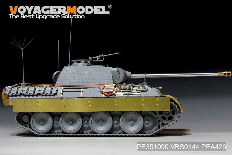 Voyager Model PE351090 WWII German Panther A Mid Version Basic for Dragon 1/35 – zdjęcie 12