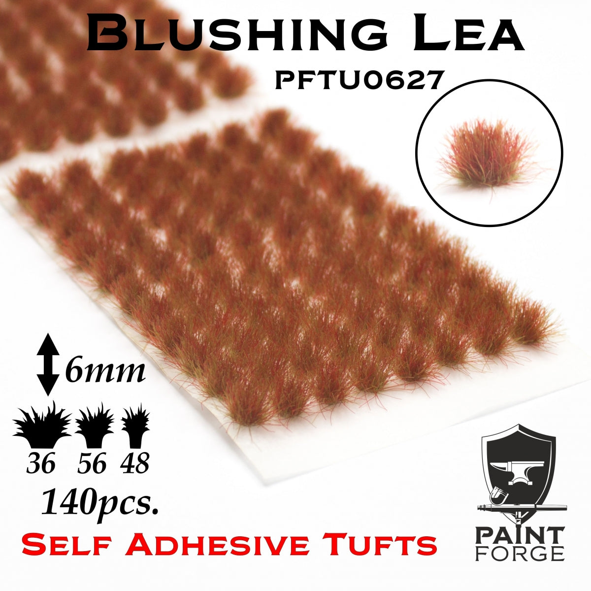 Peinture Forge PFTU0627 Lea rougissante 6 mm