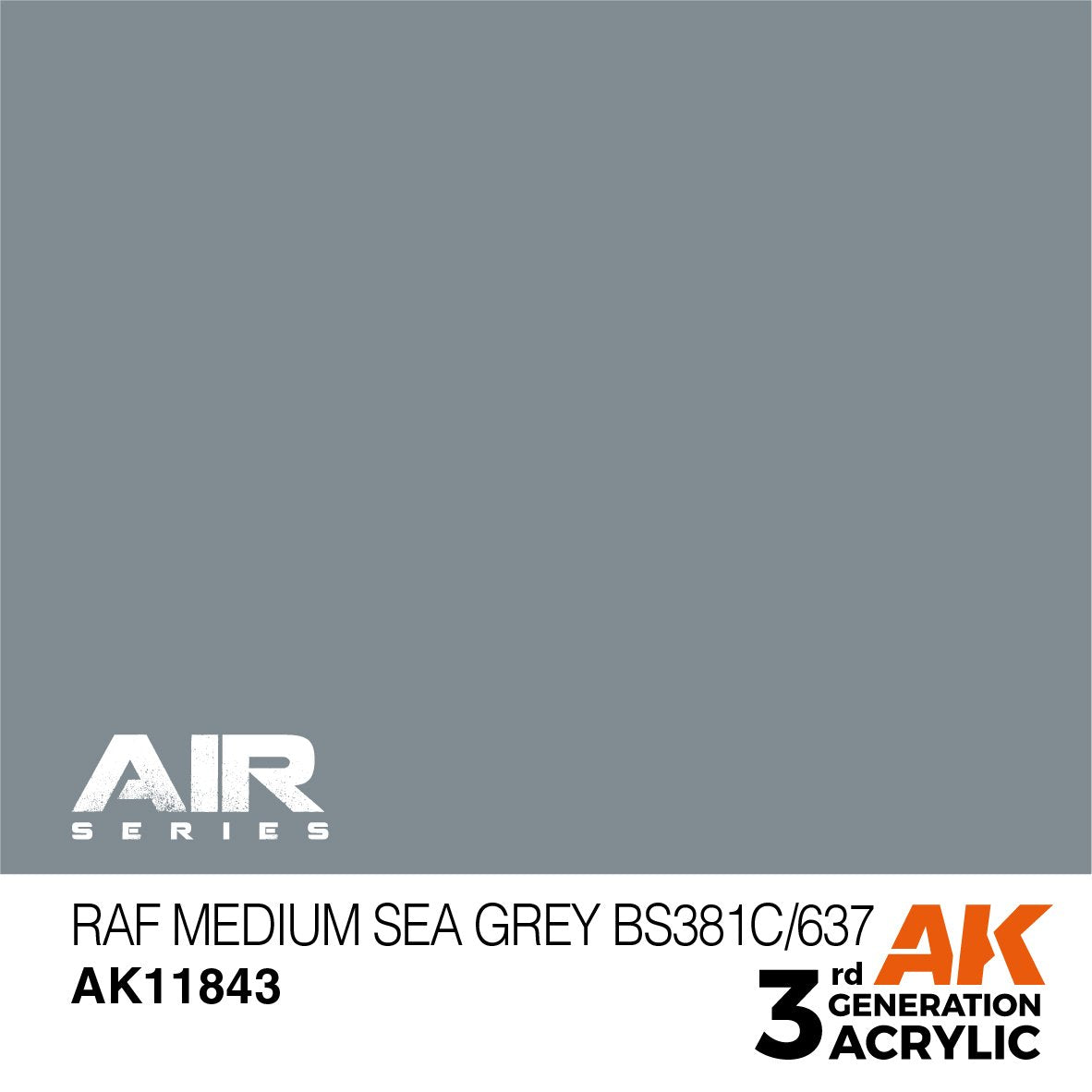 AK Interactive AK11843 RAF MEDIUM SEA GRAY BS381C/637 – AIR 17ml