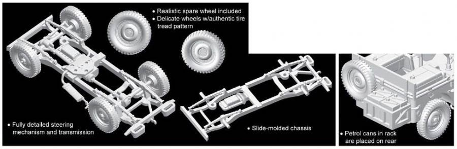 Dragon 7481 SAS Raider 4x4 Truck 1/72 – image 3