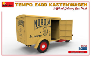 MiniArt 38047 TEMPO E400 KASTENWAGEN 3-WHEEL DELIVERY BOX TRACK 1/35 – Bild 6