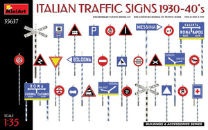 MiniArt 35637 ITALIAN TRAFFIC SIGNS 1930-40’s 1/35 – Bild 2
