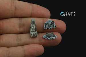 Quinta Studio QD+72178 Su-27UB 3D-Printed &amp;amp; coloured Interior on decal paper (Trumpeter) (with 3D-printed resin part) 1/72 – imagen 7