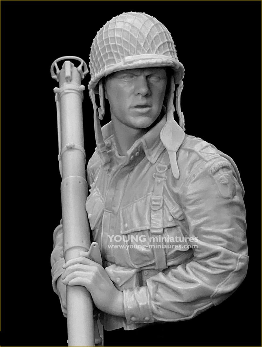 Young Miniatures YM1899 Paratrooper - 101st Airborne - Carentan 1944 1/10