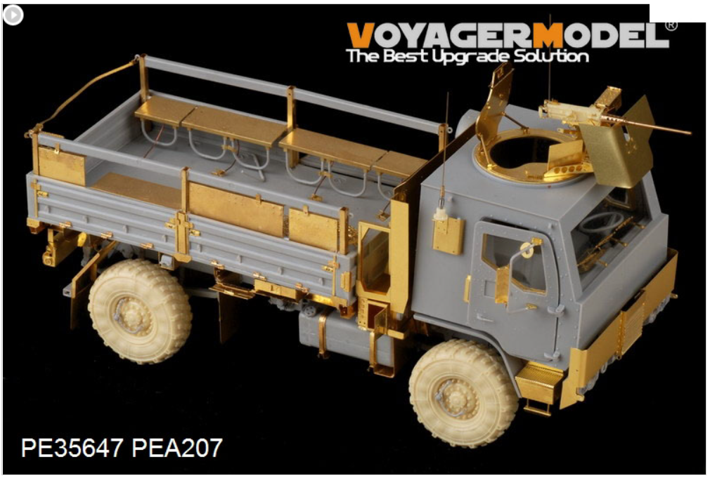 Voyager Model PE35647 Modern US M1078 FMTV [Armor CaB] Basic (For TRUMPETER) 1/35 – imagen 3