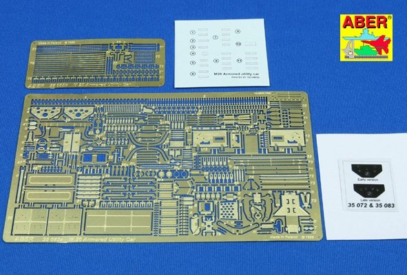 Aber 35083 Voiture blindée M20 (TAM,ITA) (1/35)