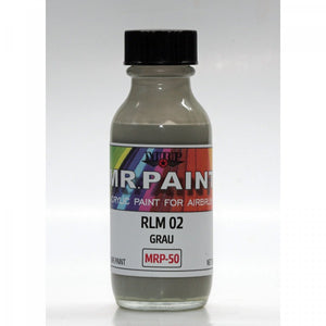 MR. Paint MRP-050 RLM 02 Grau WWII German 30ml – Bild 2